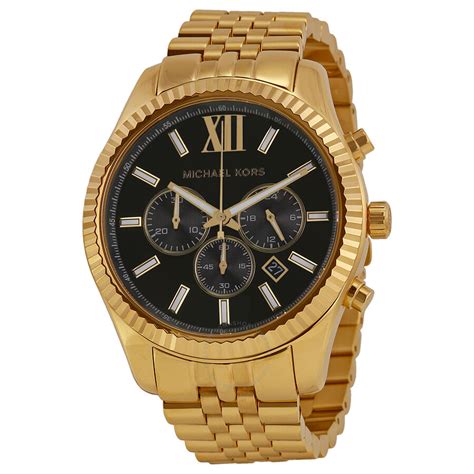 michael kors 8286|Michael Kors lexington black dial.